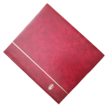Red 16 Page / 32 Side (White) Stockbook