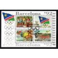 Namibia 1992/07/24 Olympic games Barcelona Miniature sheet