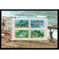 Namibia 1994/02/04 Coastal angling Miniature Sheet