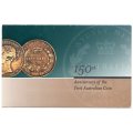 Australia 2005 150th Anniversary of the First Australian Coin Stamps & Maxi