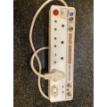 Plug extension with TV in/out and Surge protection