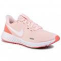 Nike Revolution 5 Women`s Running Shoe Washed Coral/Summit White-Magic Ember BQ3207-602 - Size 3