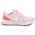 Nike Revolution 5 Women`s Running Shoe Washed Coral/Summit White-Magic Ember BQ3207-602 - Size 4