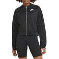 Women`s Nike Air Jacket Full Zip Casual Wear Black/White CJ3132-010 - Size Medium