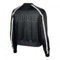 Women`s Nike Air Jacket Full Zip Casual Wear Black/White CJ3132-010 - Size Medium