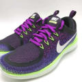 Women`s Nike Running Shoes Free RN Distance 2 Purple 863776-501 - Size 5