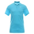Men`s Nike Golf Dri-Fit Victory Polo T-Shirt Blue Fury BV0354-486 - Size Large