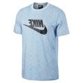 Nike Men`s Sportswear Festival T-shirt Psychic Blue CW2659-436 - Size Large