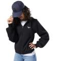 REEBOK Women`s Classics Fleece Sweartshirt Black EB5143 - Size Extra Large