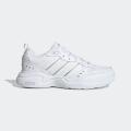 ADIDAS Men`s Strutter Shoes Cloud White/Cloud White/Matte Silver EG6214 - Size 10