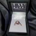 9ct Rose Gold 0.60ct Diamond Halo Ring - Evaluation R17 500