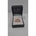 18ct Yellow Gold two row 0.55ct diamond Channel set wedding band - Evaluation R45 000