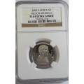 2000 SOUTH AFRICA NELSON MANDELA R5 GRADED NCG PL 64 ULTRA CAMEO - LOW START R1 AUCTION -