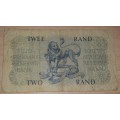 SOUTH AFRICA TWO RAND BANK NOTE B239 056280 @ LOW START R1 AUCTION