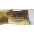 AMERICAN 100 DOLLORS 24 CT GOLD FOIL NOTE