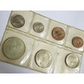 SOUTH AFRICAN UNCIRCULATED COINSET,1967