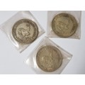 5 SHILLINGS ,1947,1948 AND 1949