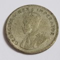 SOUTH AFRICAN THREEPENCE COIN,1934