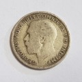 BRITISH THREEPENCE COIN,1917