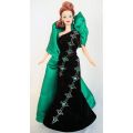 Barbie Collector Edition Bob Mackie Jewel Essence Collection Emerald Embers Barbie 1997