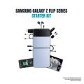 Samsung Galaxy Z flip 3 / Z flip 4 / Z flip 5 cover and Charger Kit