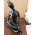 ABSOLUTELY STUNNING NUDE FIGURINE (SHINY BLACK )