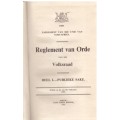 Unie van Suid-Afrika, Volksraad Reglement van Orde, Deel 1 Publieke Sake 1955