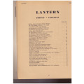 Lantern - Jaargang 2 Volume 1- 1952