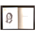 Towergoud - Elizabeth Vermeulen - sluit in poskaart met handskrif en foto van Elizabeth Vermeulen