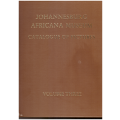Johannesburg Africana Museum, Catalogue of Pictures volume 3