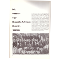 Africa`s First Olympians, The story of the Olympic movement in South Africa 1907-1987 -limited copy