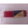 12 x unused and original package red Union of South Africa pencils