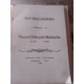 D.F. Malherbe, bundel van verskeidenheid boeke, en koerantknipsels