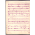 Voom-Ba-Voom, by Nico Carstens and Anton de Waal, music sheet