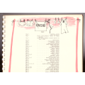 Baby`s Diary, vintage South African baby`s birth book