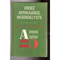 Vroeë Afrikaanse Woordelyste - P.V. nuwe reeks, nommer 5