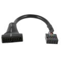 19/20 Pin USB 3.0 Female To 9 Pin USB 2.0 Male Motherboard Header Adapter Cord