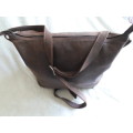 LARGE SLING - BROWN - 100% GENUINE LEATHER - FREE DELIVERY