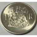SILVER ONE RAND COIN 1969 MINIMUM 80% SILVER (WORKS OUT TO R 518 PER OUNCE OF FINE SILVER