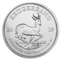 SILVER KRUGERRAND 1 OUNCE 2019 IN A CAPSULE