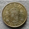 1982 SPAIN 100 PESETA CIEN