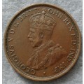 1913 AUSTRALIA ONE PENNY : EF=$205 / R1906