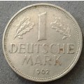 1962 GERMANY 1 MARK (J) NGC XF=$17 = R198