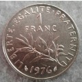 1976 FRANCE 1 FRANC