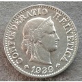 1939 SWITZERLAND 5 RAPPEN  : +++