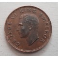 1944 NEW ZEALAND ONE PENNY