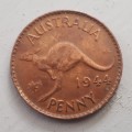 1944 AUSTRALIA 1 PENNY