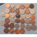 US DIMES AND CENTS : DATE RANGE FROM 1965 TO 2019 : SOME EXCELLENT