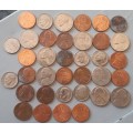 US DIMES AND CENTS : DATE RANGE FROM 1965 TO 2019 : SOME EXCELLENT