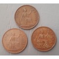 1937 & 1965 G.BRIT ONE PENNY `S